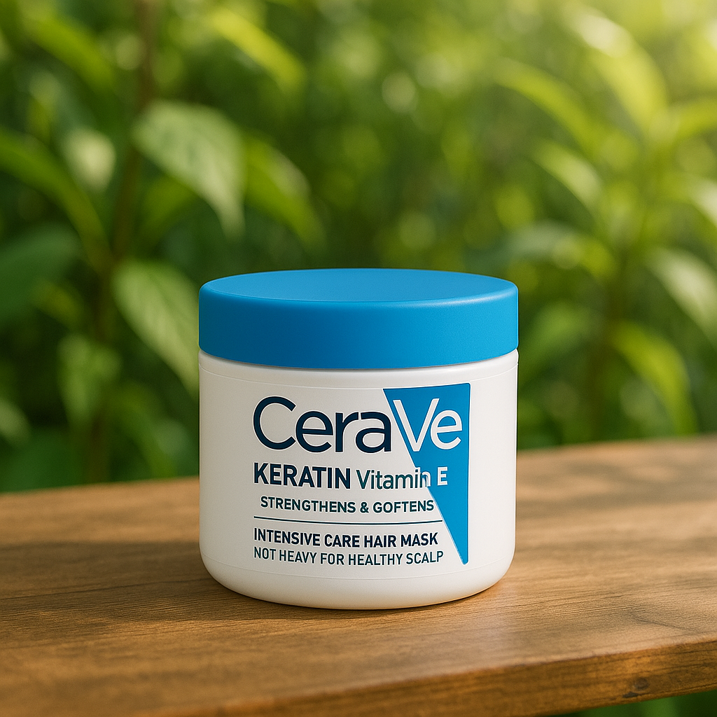 CeraVe Keratin Mask + Rivaaj Mahal Oil